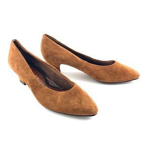 MADELINE STUART | Leather Suede Soft Low Heels